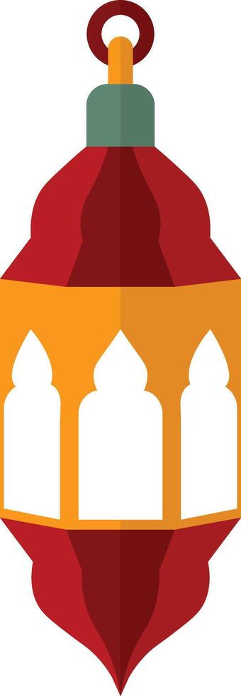 Ramadhan Kareem Lantern Decoration. Isolated Icon in Flat Design vector