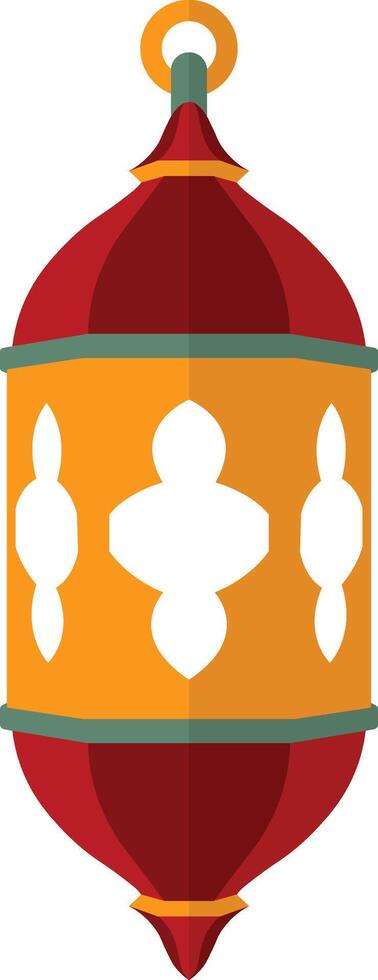 Ramadhan Kareem Lantern Decoration. Isolated Icon in Flat Design vector