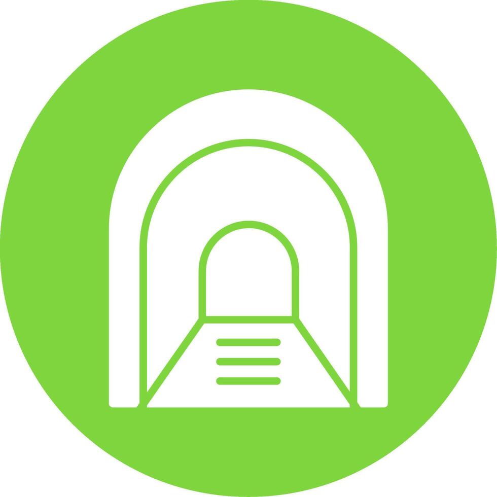 Aisle Multi Color Circle Icon vector