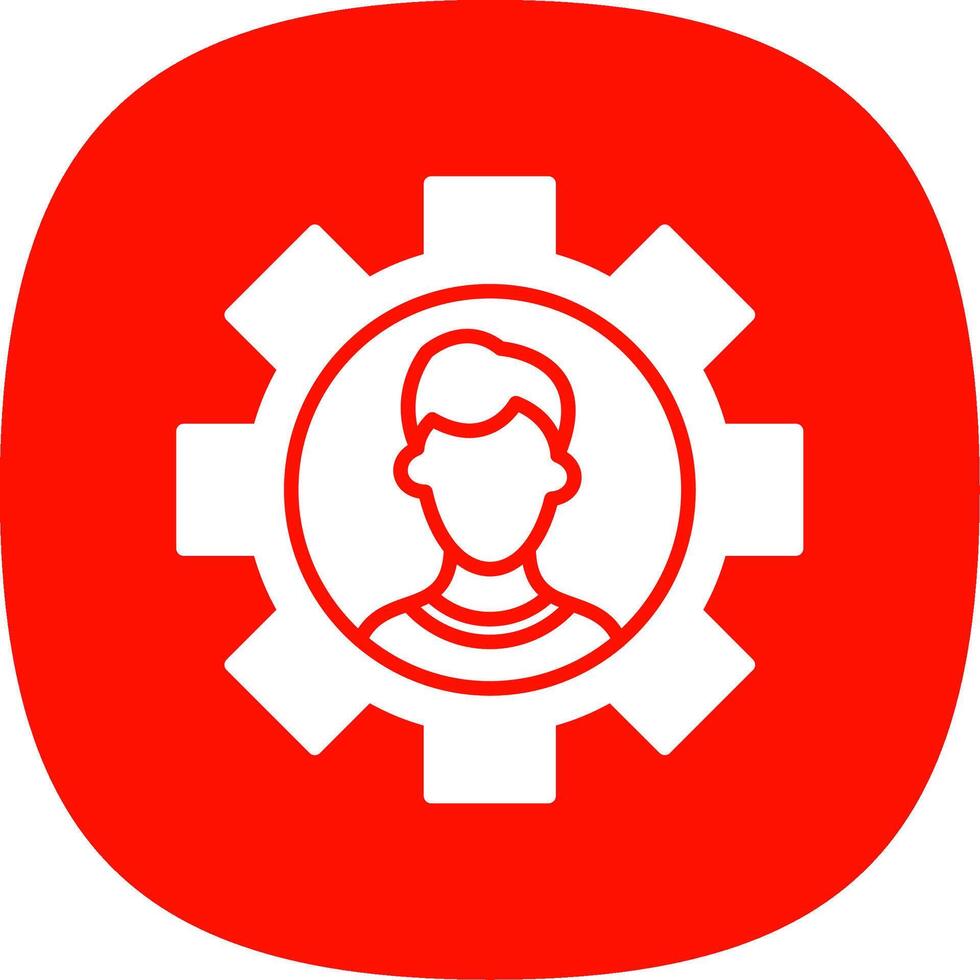 carbón minería glifo curva icono diseño vector