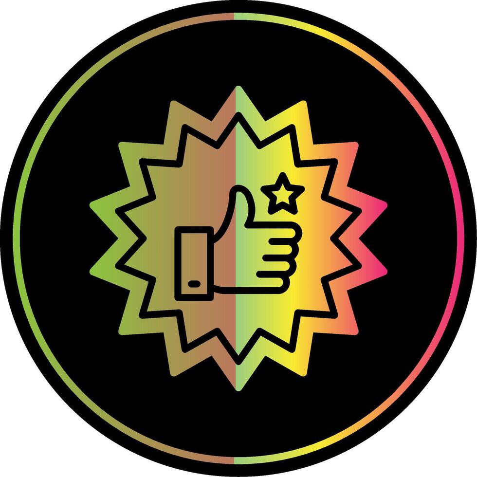 Best Choice Glyph Due Color Icon Design vector