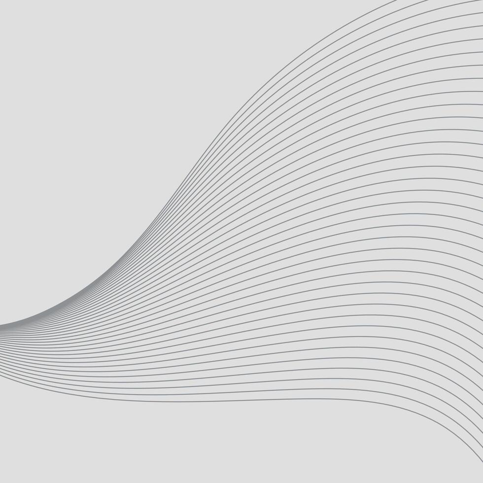 Abstract wavy line background, wavy pattern, stylish line art and web background design vector
