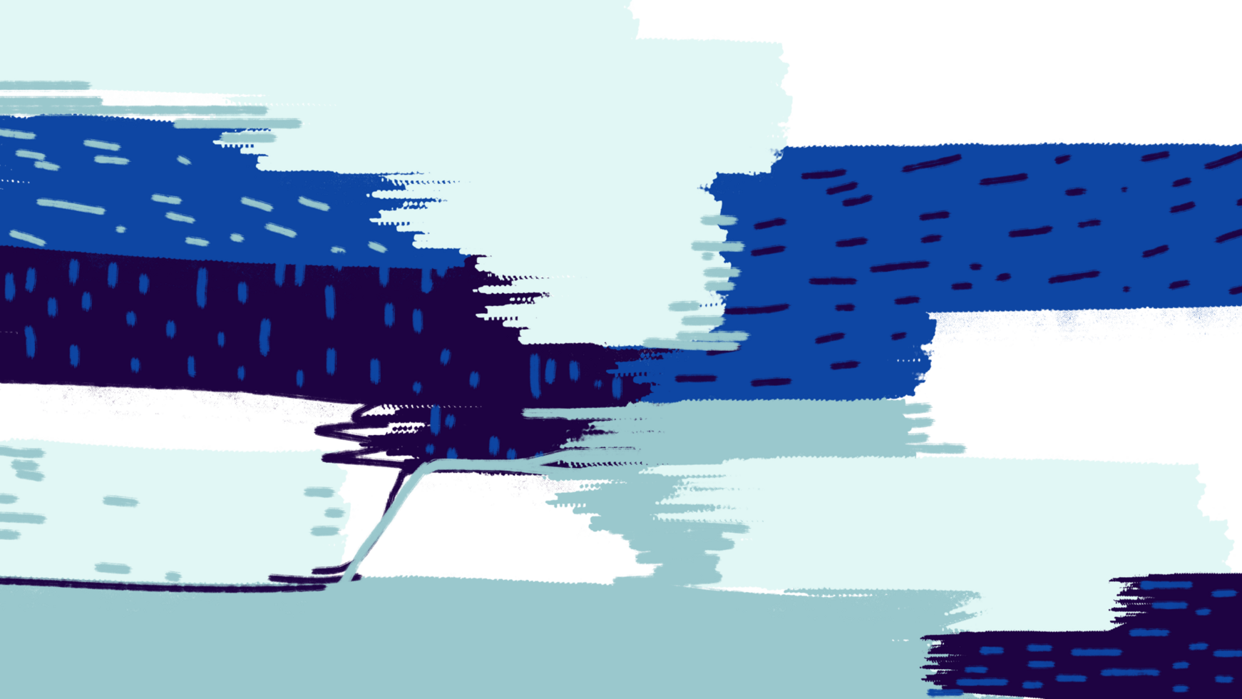 Black, Navy, Blue, and Teal color composition. Abstract Painting Background png