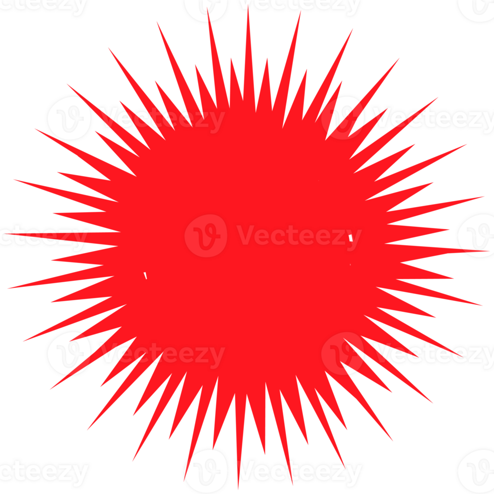 . Red beams firework. Best for sale sticker, price tag, quality mark. png