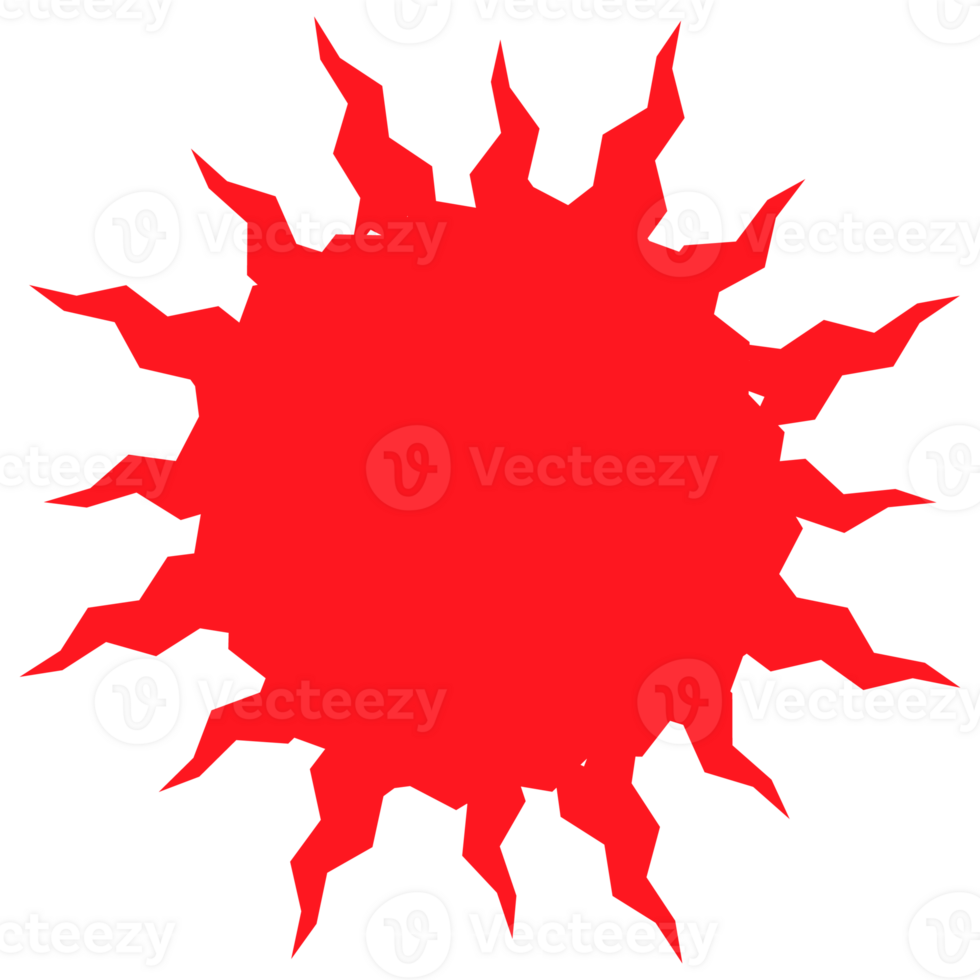 . Red beams firework. Best for sale sticker, price tag, quality mark. png
