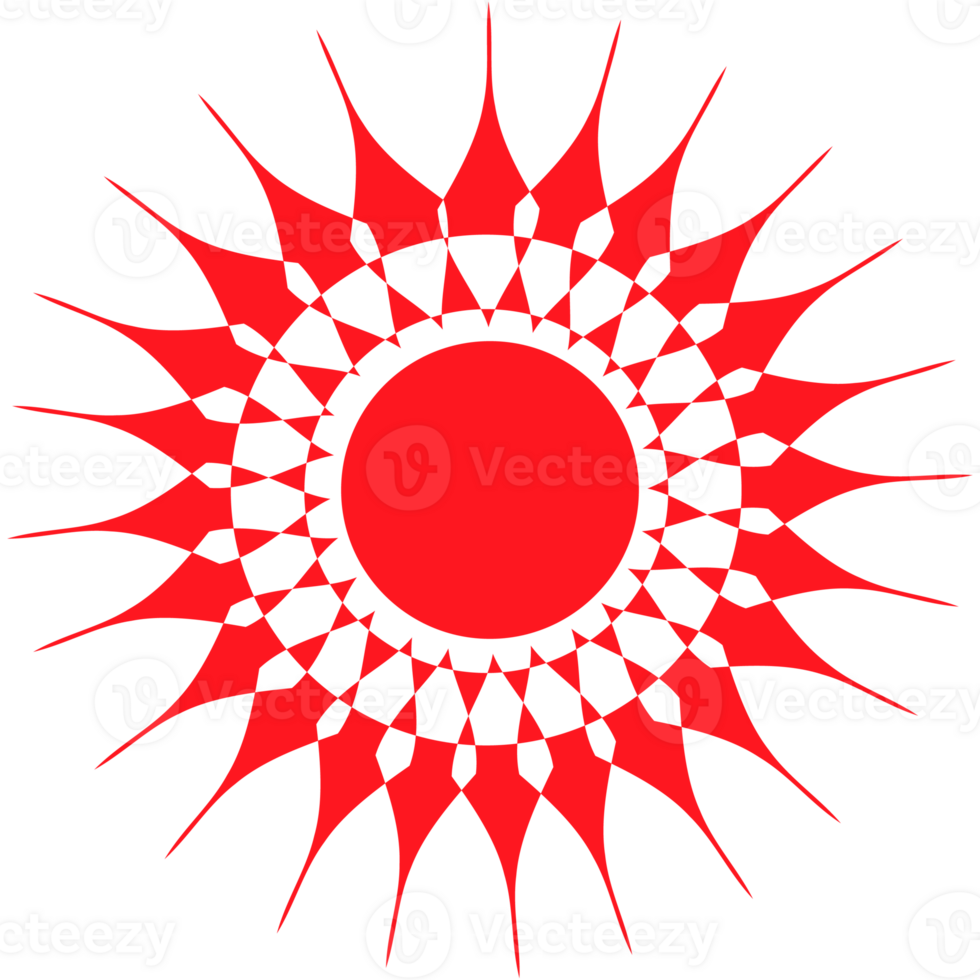. Red beams firework. Best for sale sticker, price tag, quality mark. png