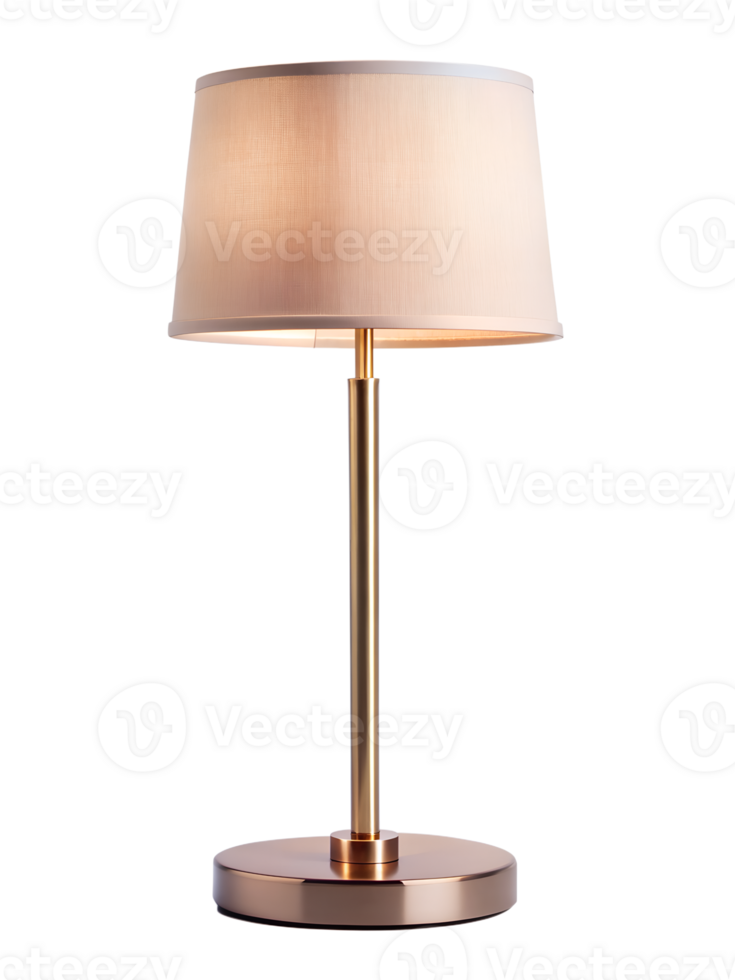 , minimalista estilo mesa luminária isolado em transparente fundo png