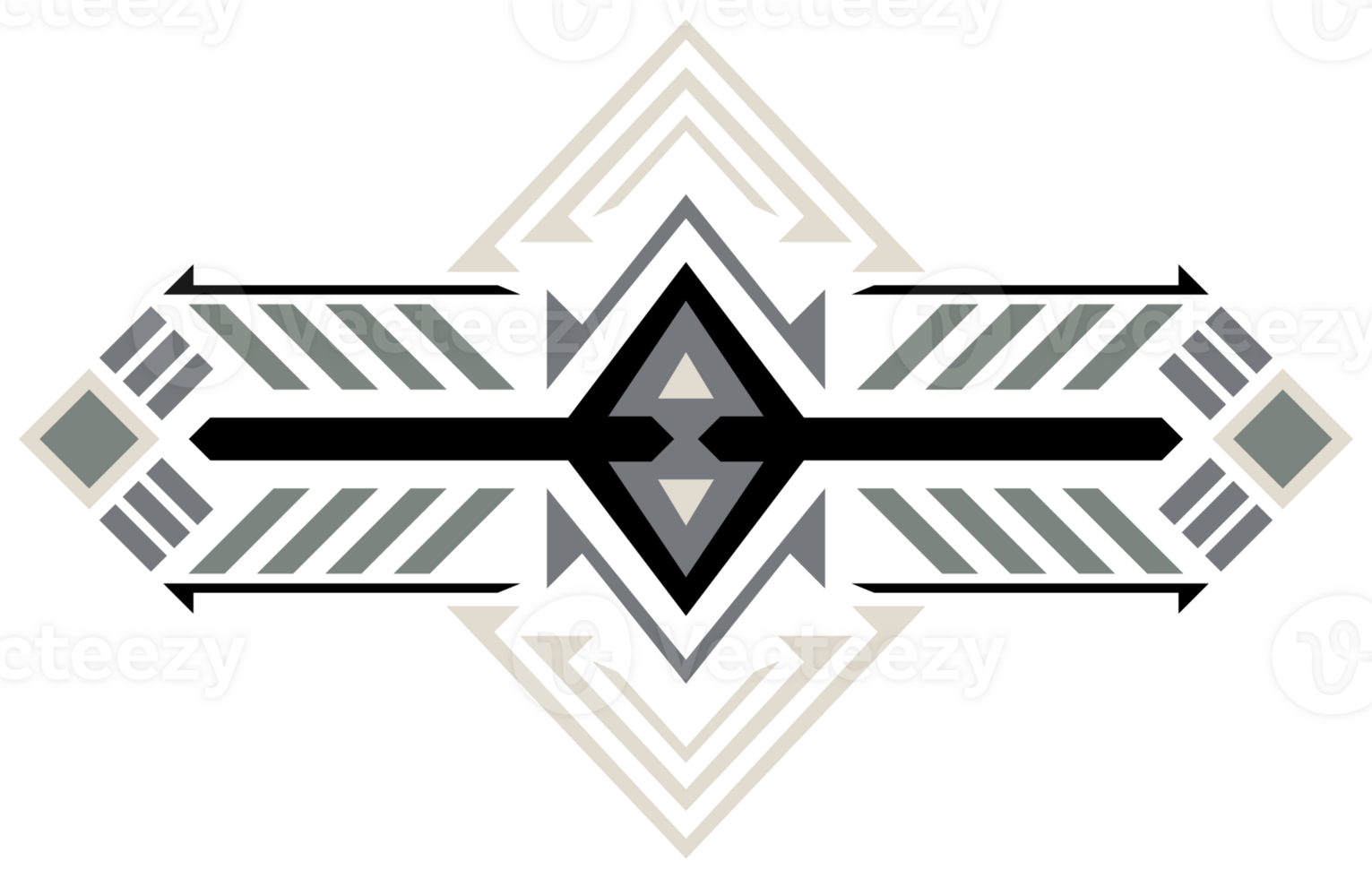 mexicano tribal padronizar étnico joalheria asteca peruano bordado abstrato ornamento, mexicano étnico decoração e nativo americano isolado geométrico padronizar em fundo. png