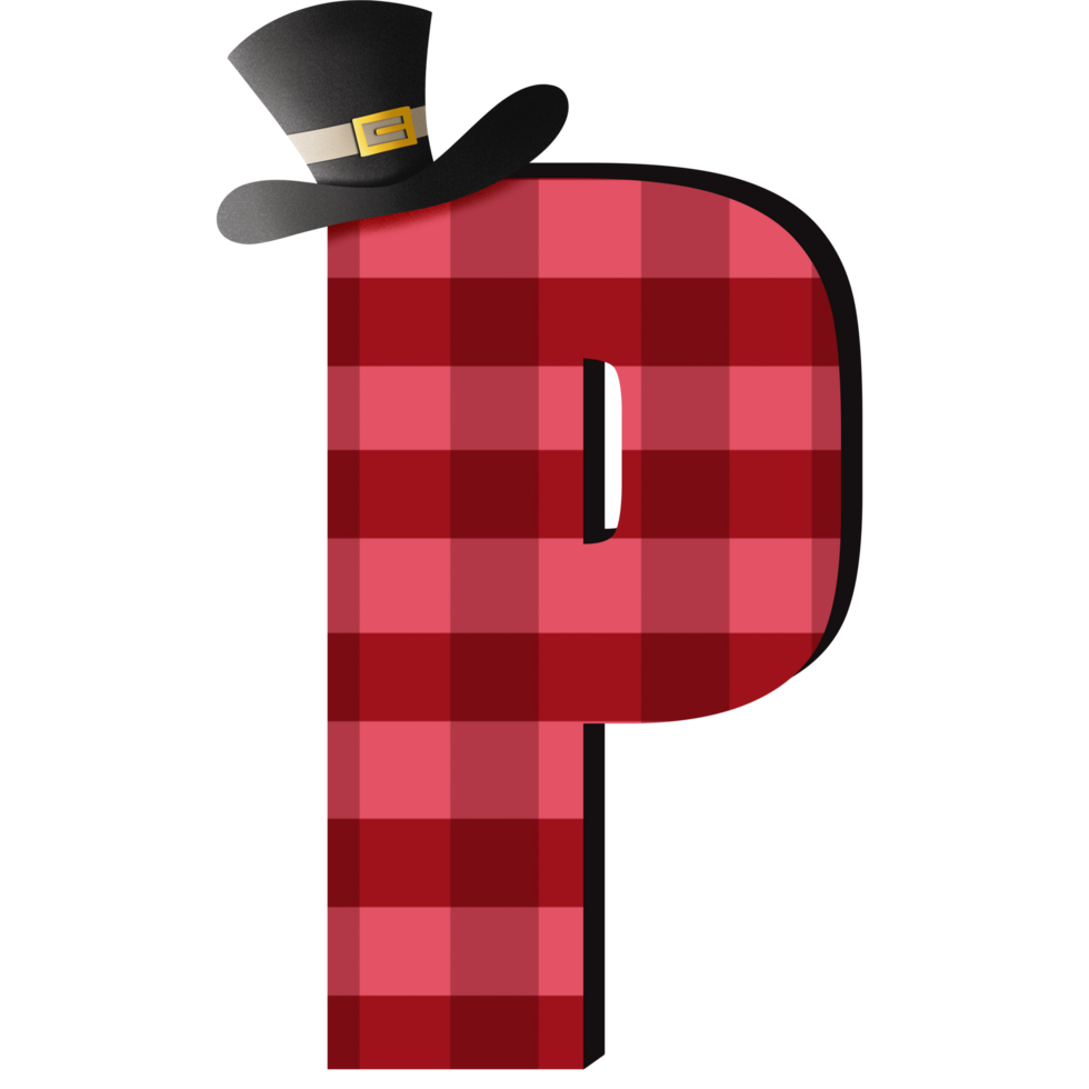 plaid tessuto alfabeto clipart png