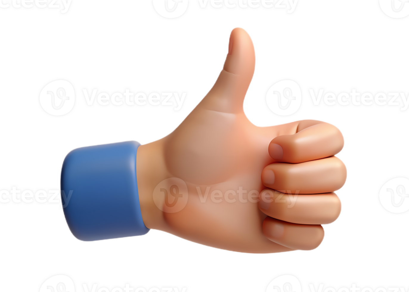 3d thumbs-up icon, digital approval symbol, positive feedback sign, like gesture graphic, online endorsement image png