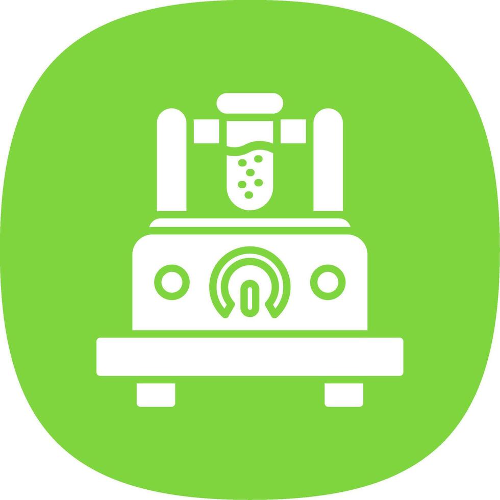 Measuring Device Glyph Curve Icon Design vector