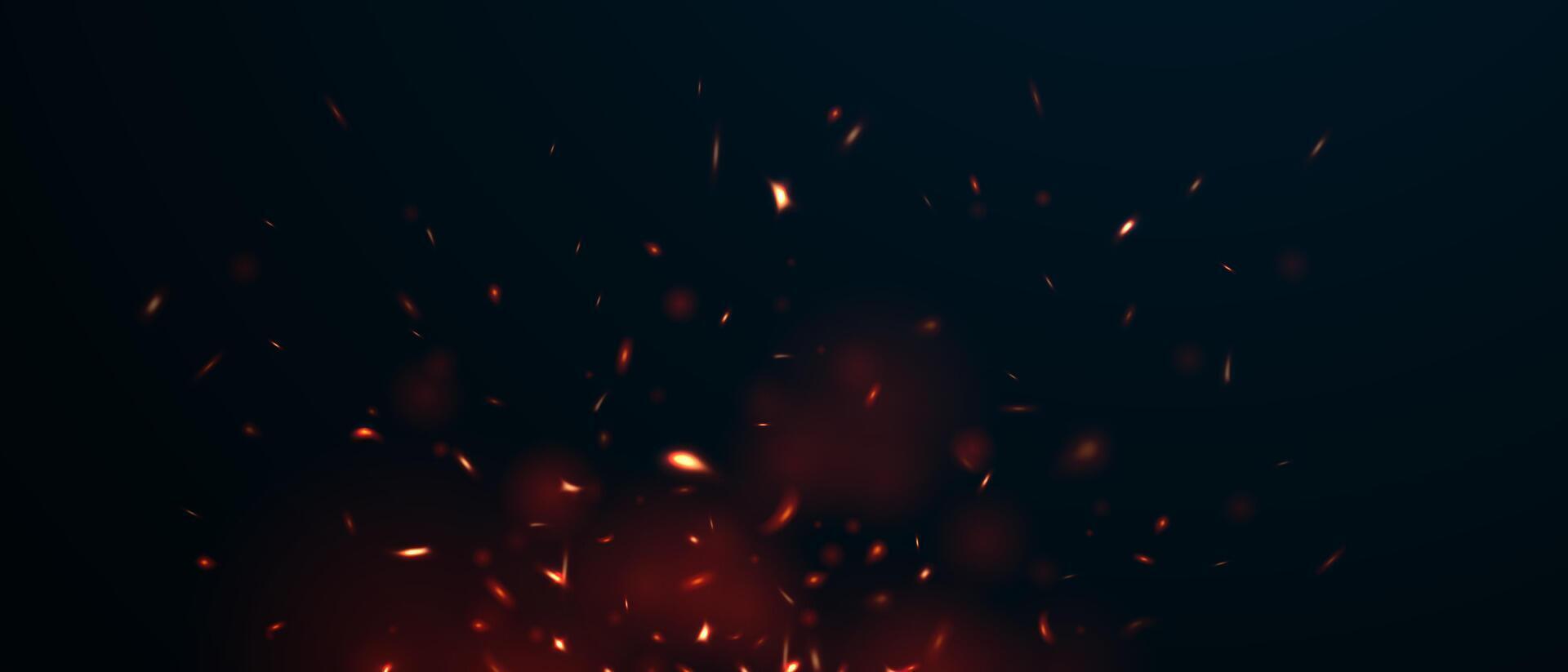 sparkle background virtual flame design illustration vector
