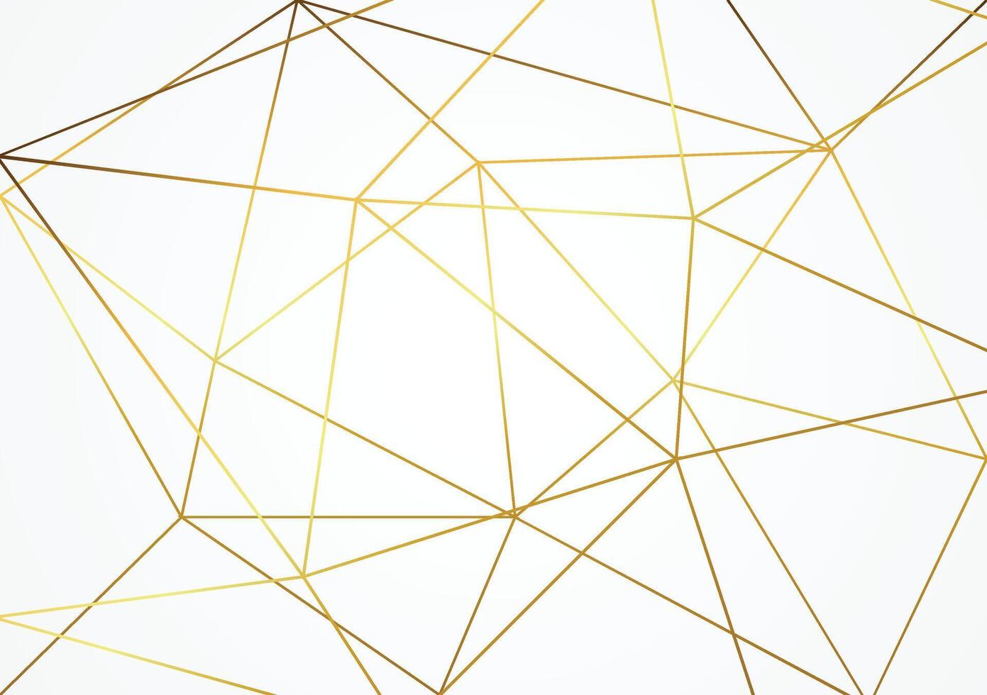Abstract polygonal pattern luxury golden line with dark blue template background. premium style for poster, cover, print, artwork vector