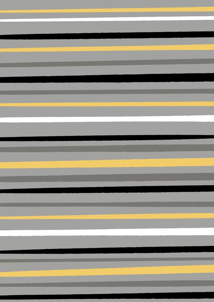 Hand drawn Scandi style striped wall art design vector