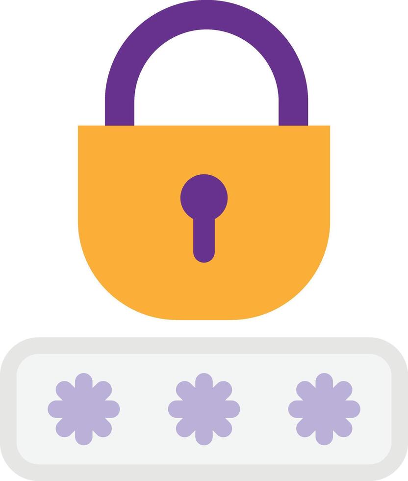 Password Securrity Lock vector