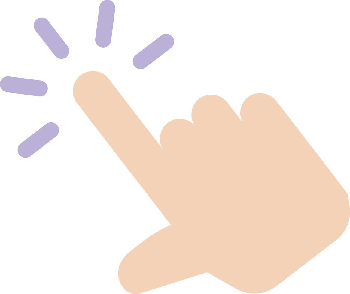 Click Hand Gesture vector