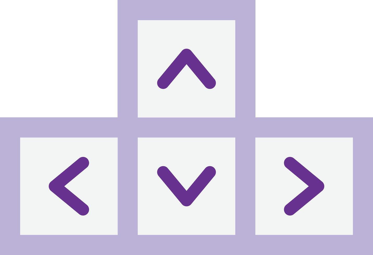 Keyboard Action Arrow vector