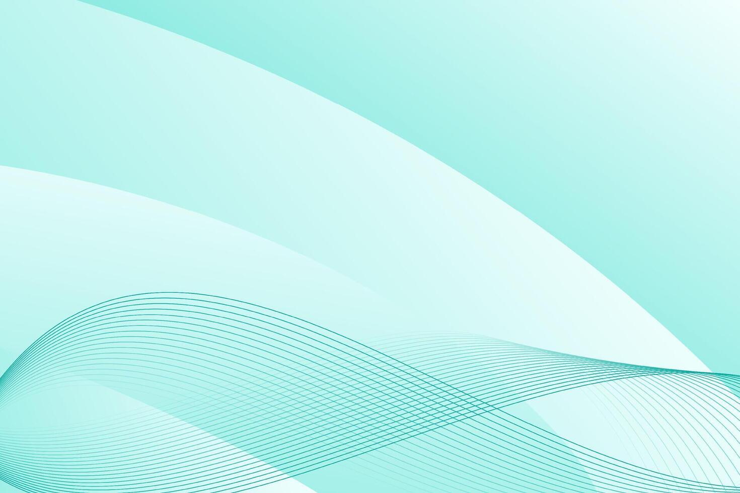 Abstract background with wavy lines vector