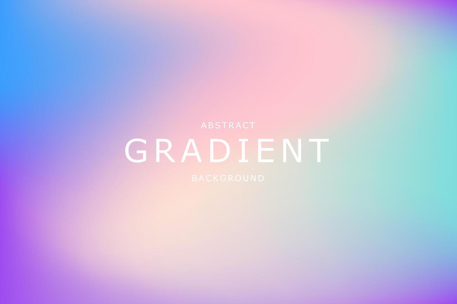 Trendy gradient background with bright colors vector