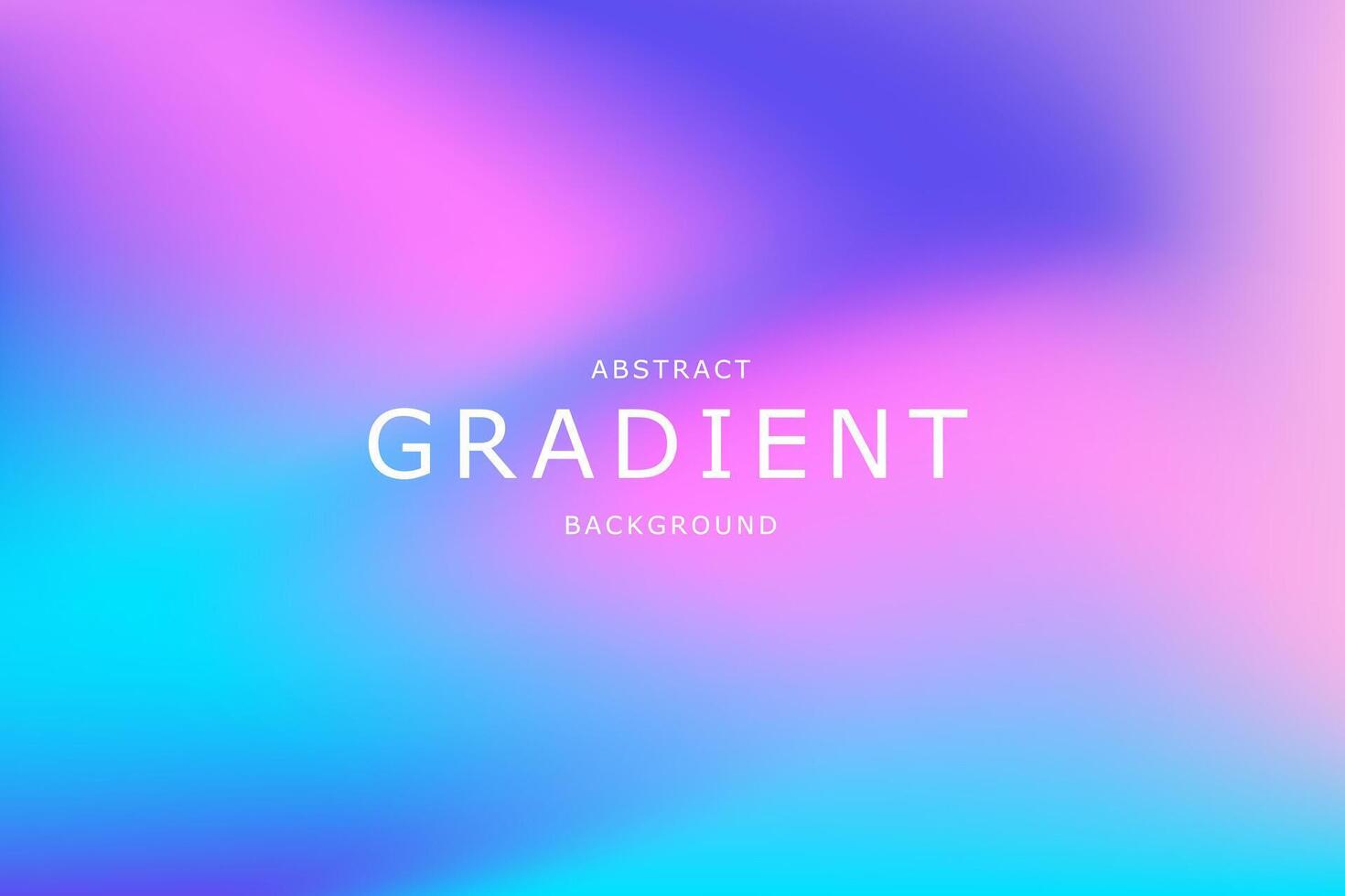 Trendy gradient background with bright colors vector