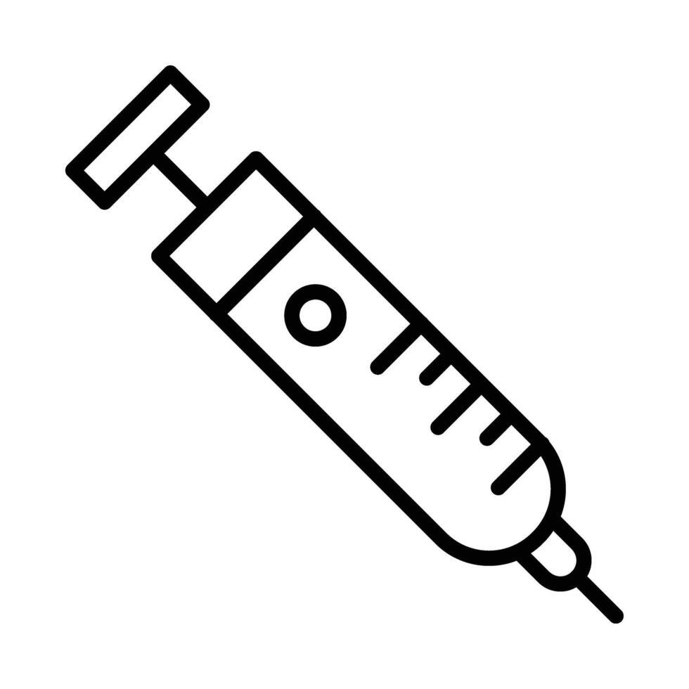 Injection Line Icon vector