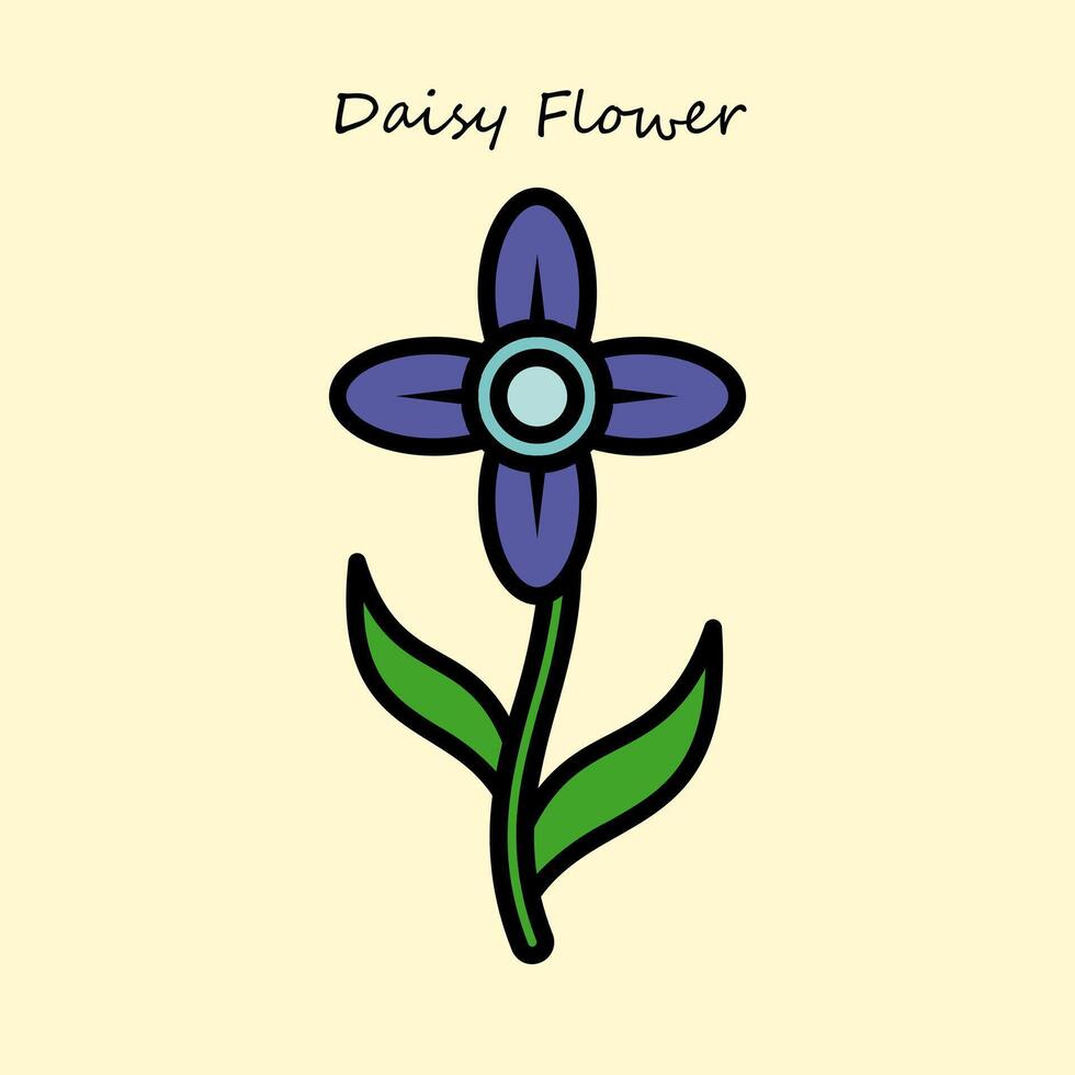 Daisy Flower Illustration vector