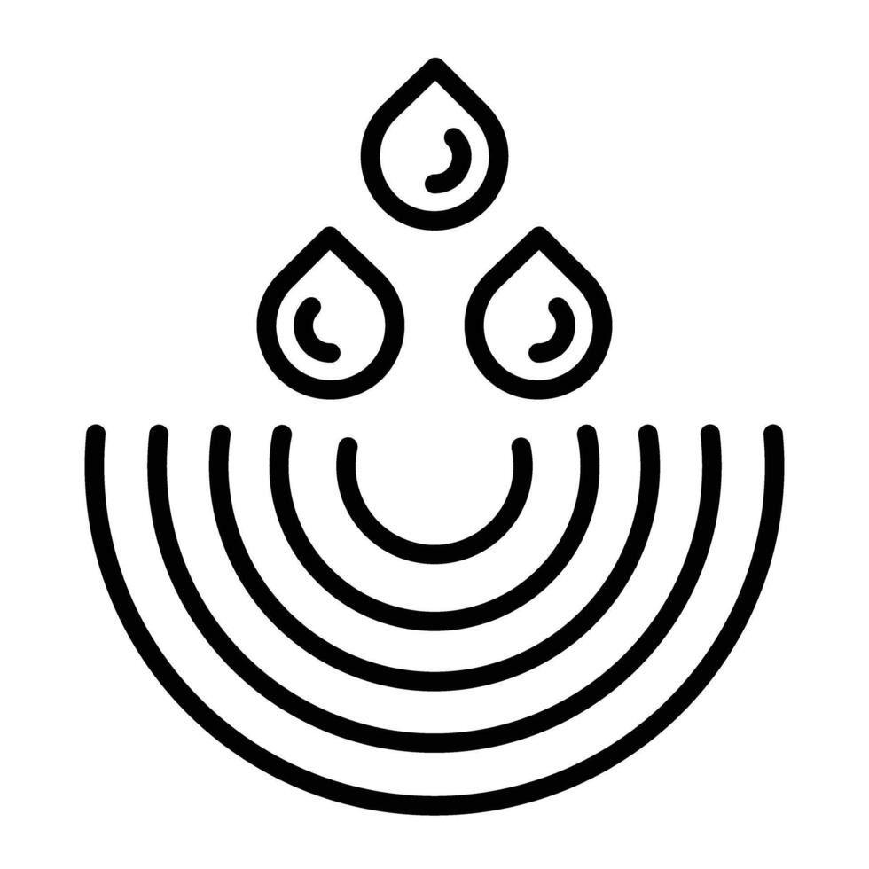 Moisturizer Line Icon vector