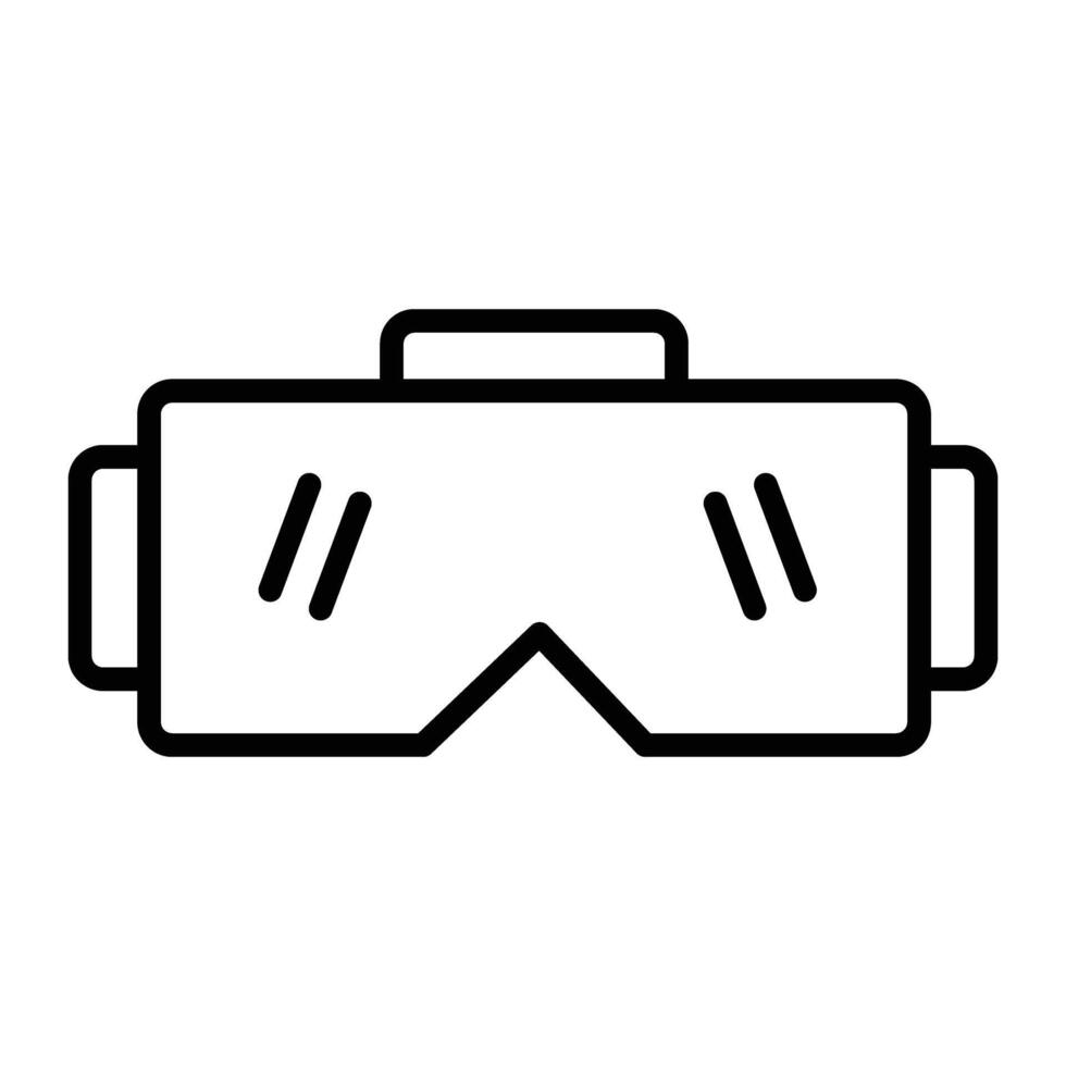 Stereoscopic Line Icon Design vector