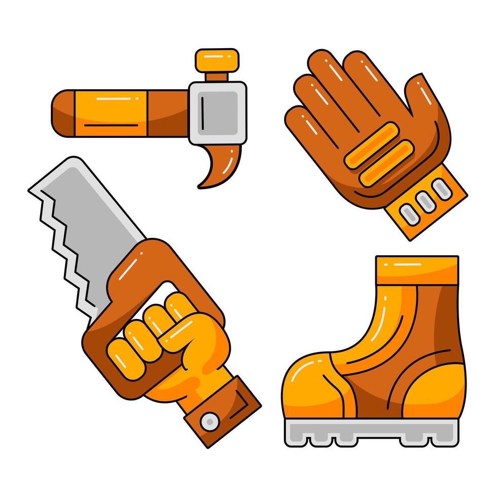 labor day element illustration vector