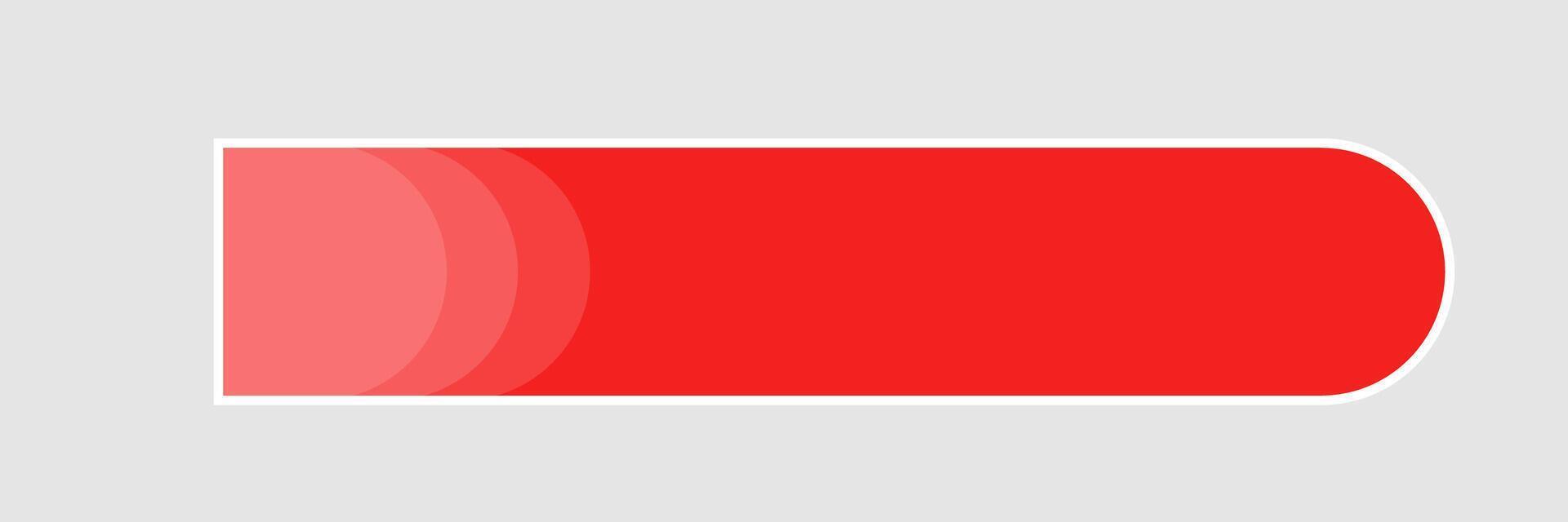 social media lower third, with red shape overlay strip . News Lower Third vector