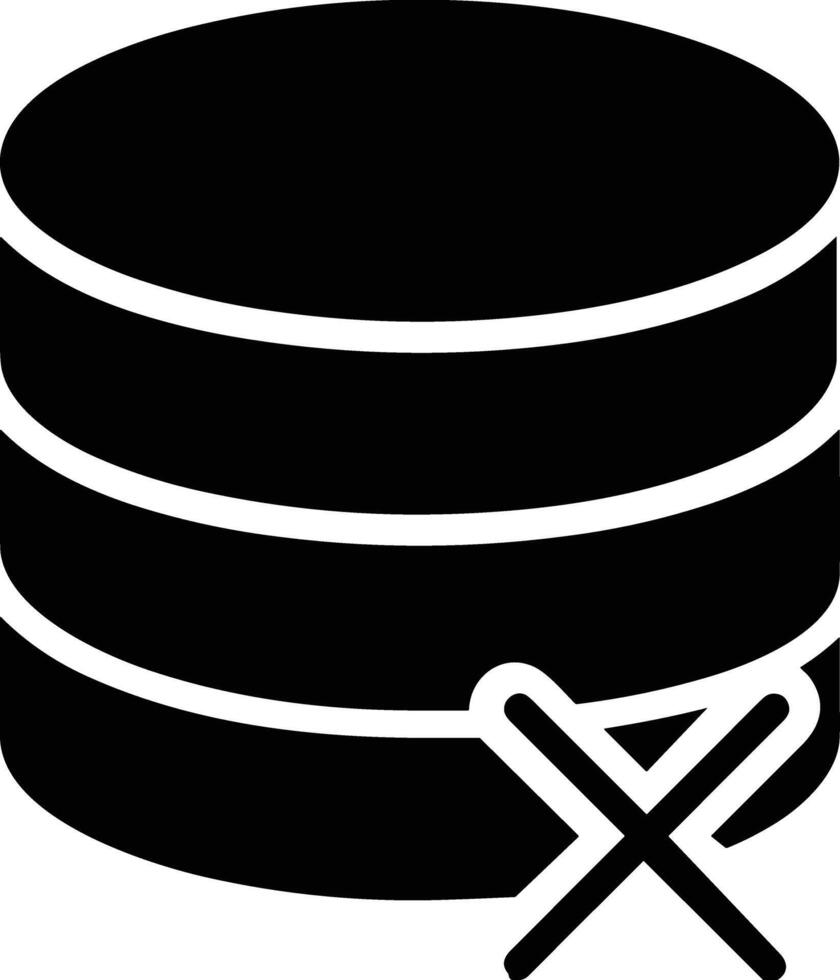 Storage data icon symbol image for database illustration vector