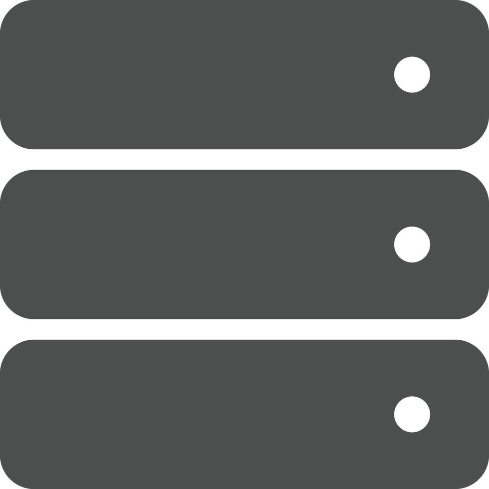 Storage data icon symbol image for database illustration vector