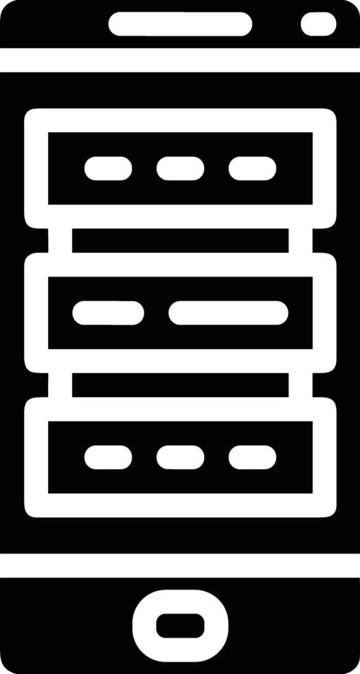 Storage data icon symbol image for database illustration vector