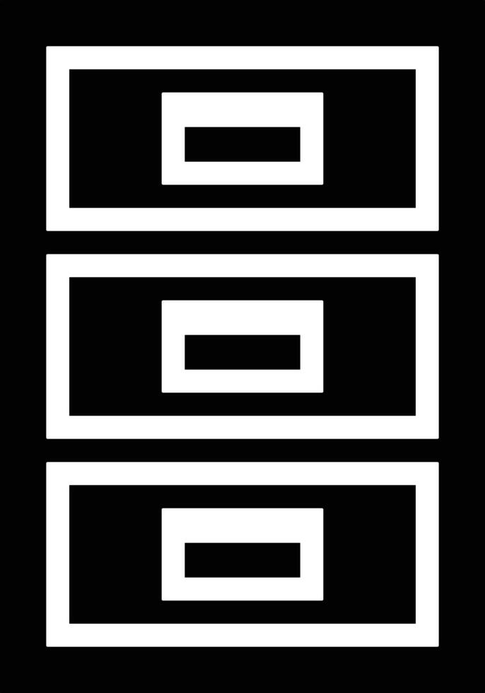 Storage data icon symbol image for database illustration vector