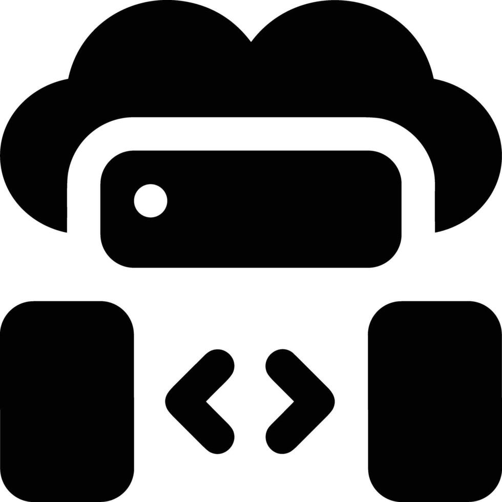 Storage data icon symbol image for database illustration vector