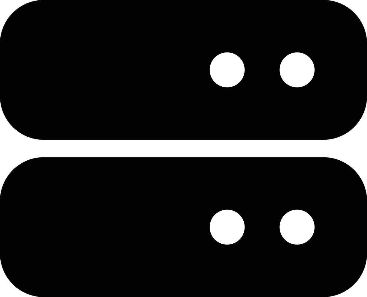 Storage data icon symbol image for database illustration vector