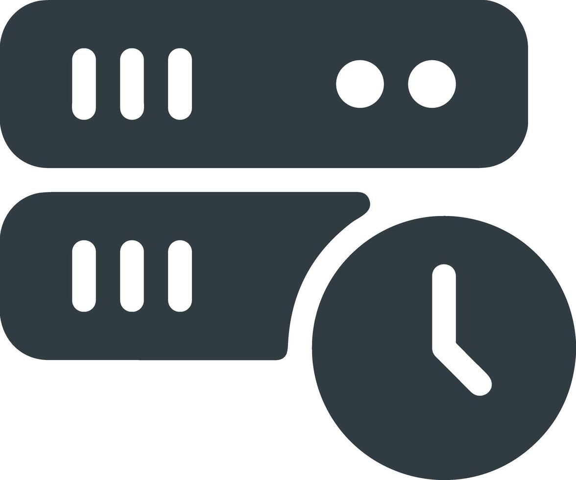 Storage data icon symbol image for database illustration vector