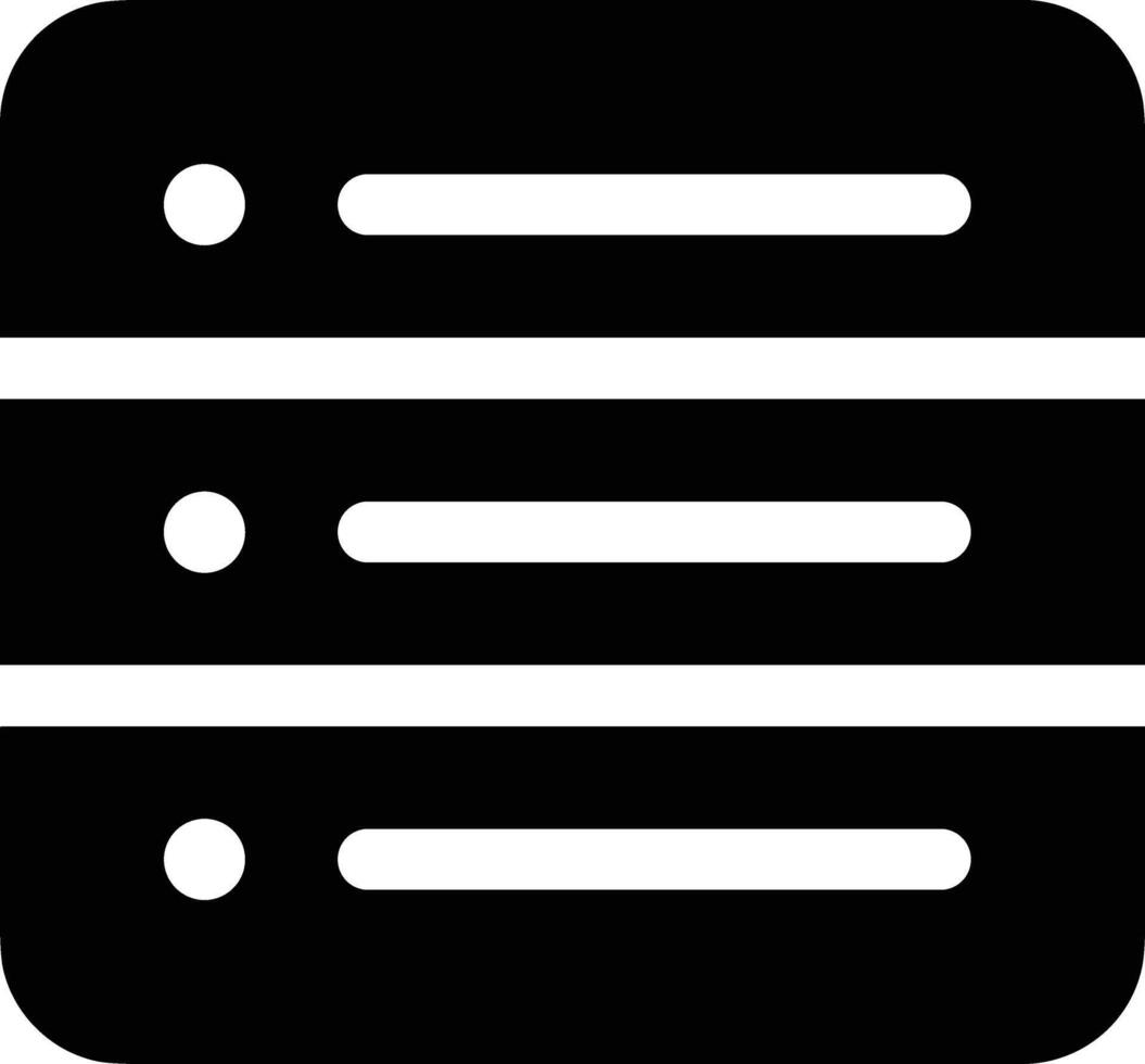 Storage data icon symbol image for database illustration vector