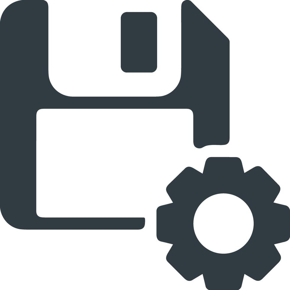 Storage data icon symbol image for database illustration vector