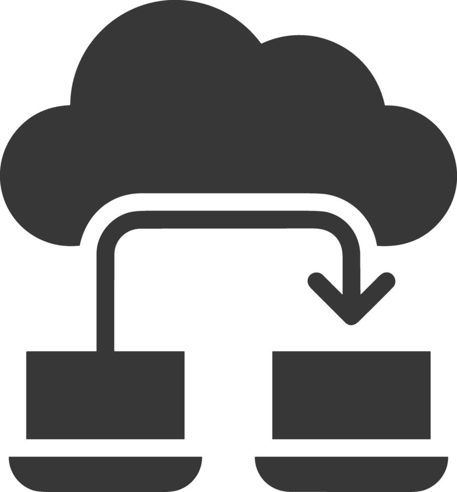 Storage data icon symbol image for database illustration vector