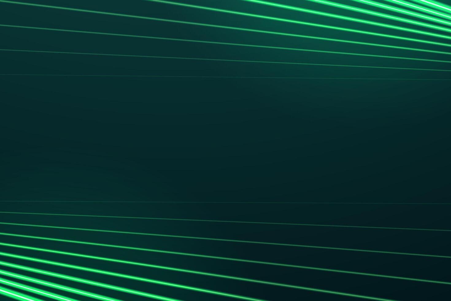 Gradient Green Laser Glowing Abstract Background vector