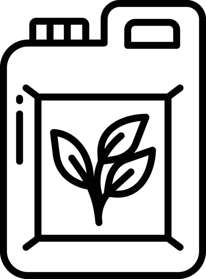 Can outline illustration vector