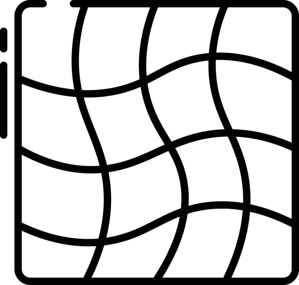 Mesh outline illustration vector