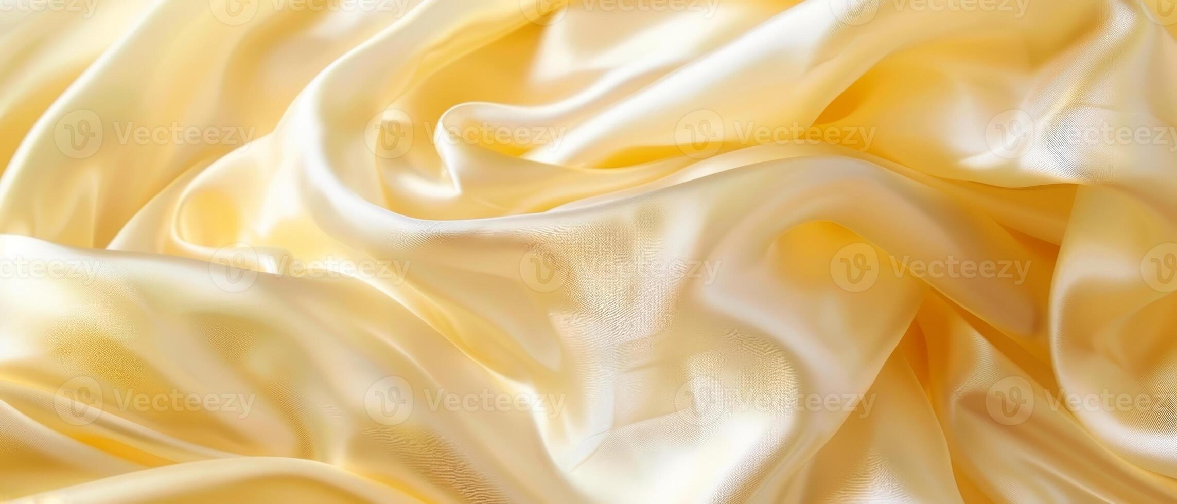 Warm shades of golden yellow intermingle with creamy whites, forming a graceful flow of winding forms reminiscent of liquid gold on canvas. photo