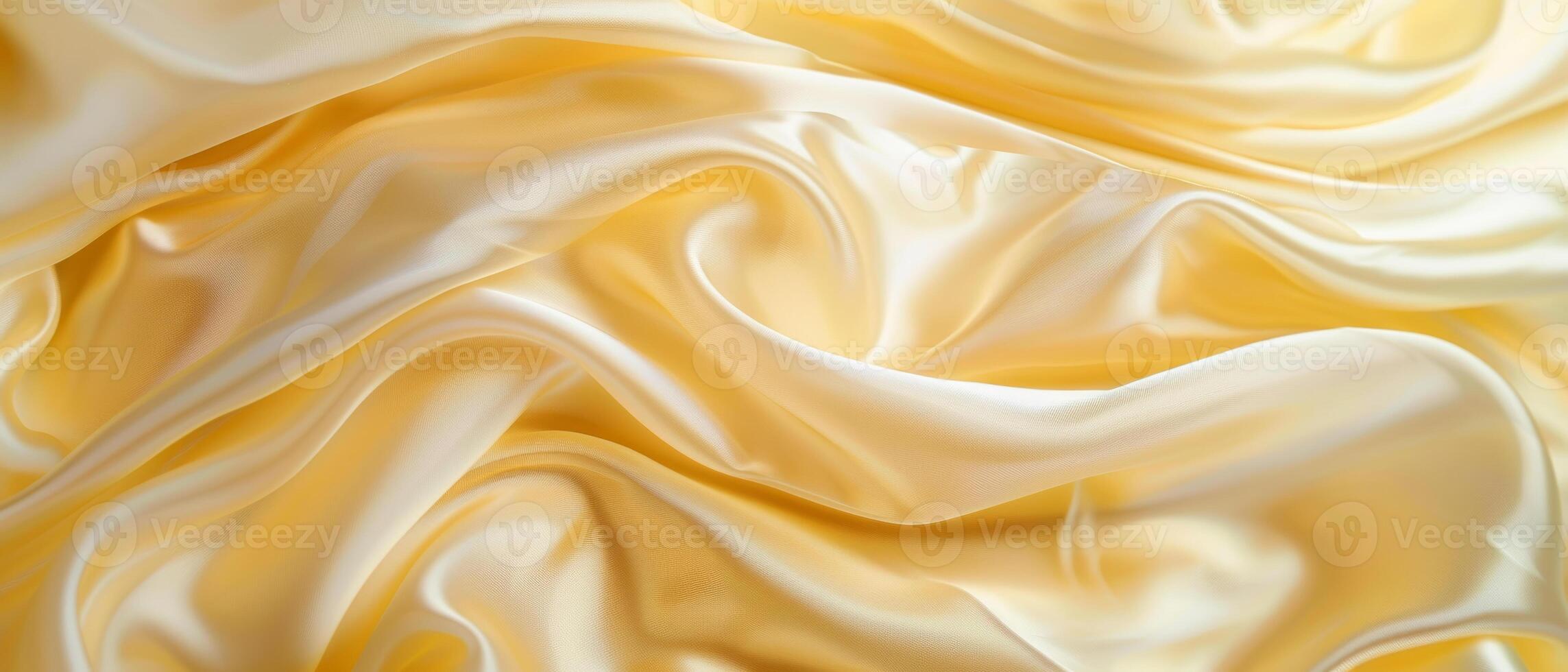 Warm shades of golden yellow intermingle with creamy whites, forming a graceful flow of winding forms reminiscent of liquid gold on canvas. photo