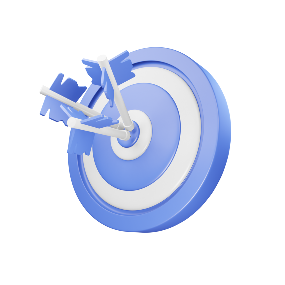 Target 3D icon for Business png