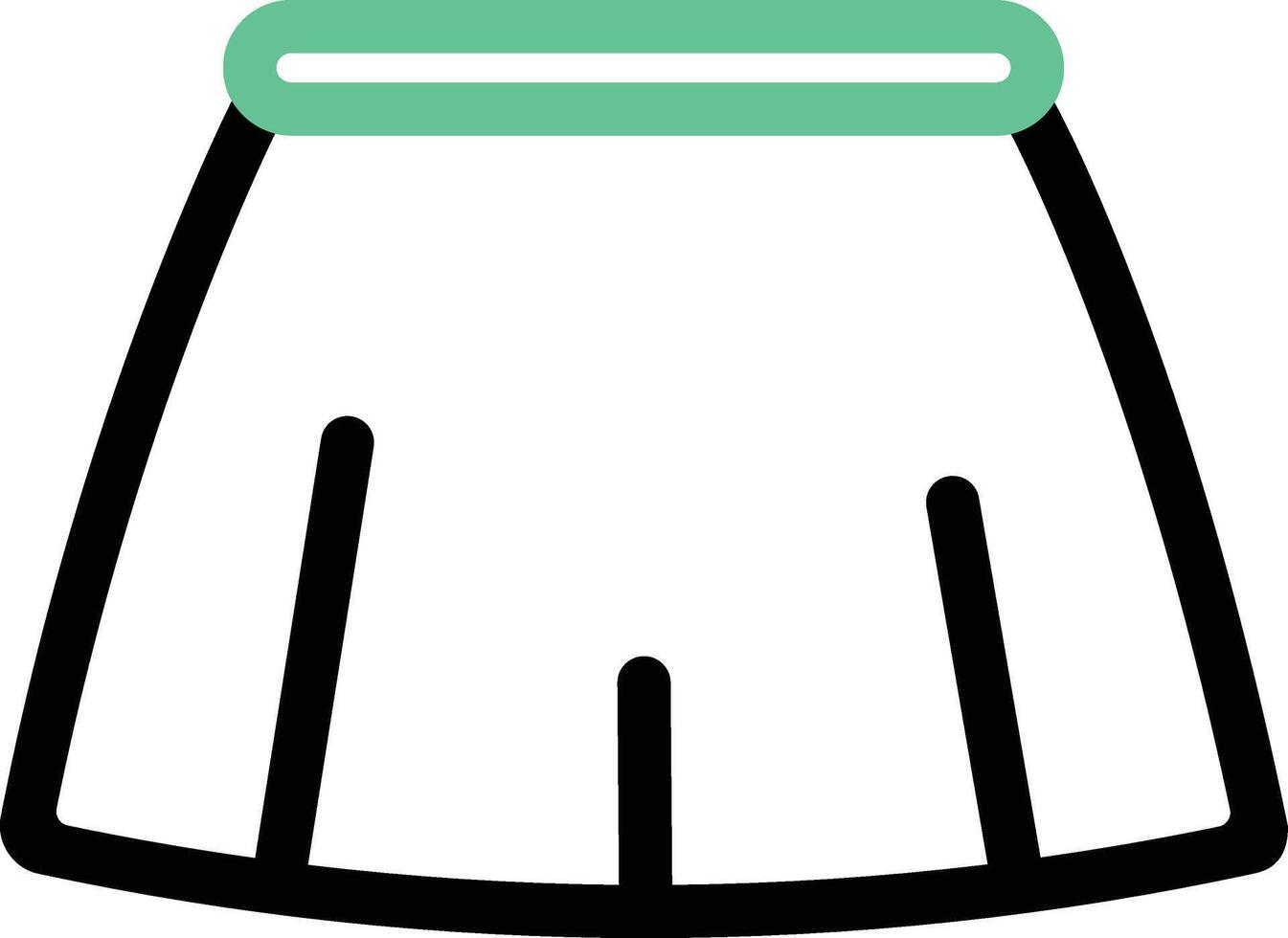 skirt illustration design vector