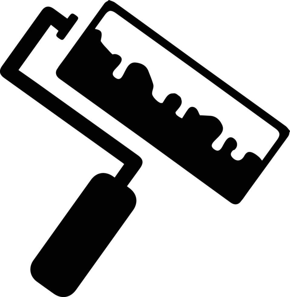 surface brush painting vector