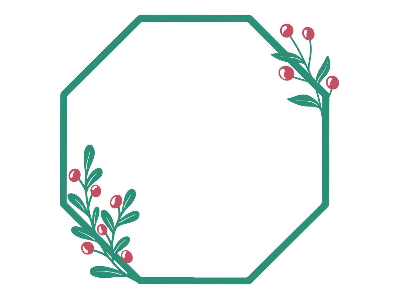 Christmas Frame Background vector