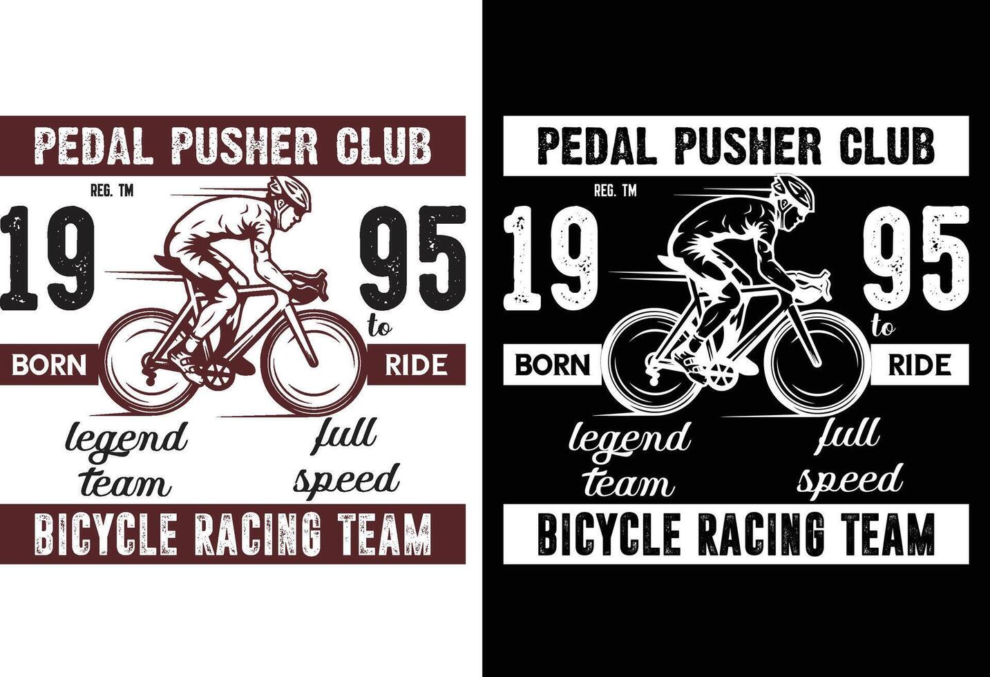 cycling t-shirt design vector